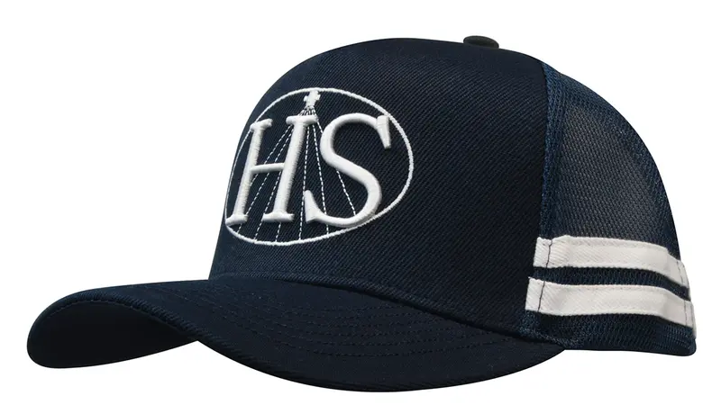 American Premium Twill/Mesh Deep Fit Trucker with Stripes – Trucker Caps – available in multi colour