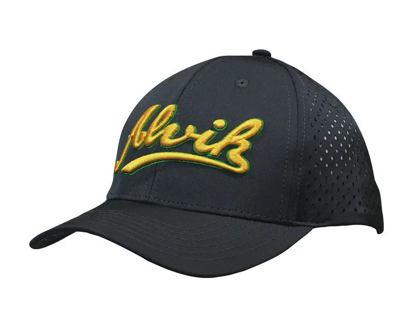 Premium Pioneer Sports Twill with tear drop perforations – Baseball Caps – available in multi colour