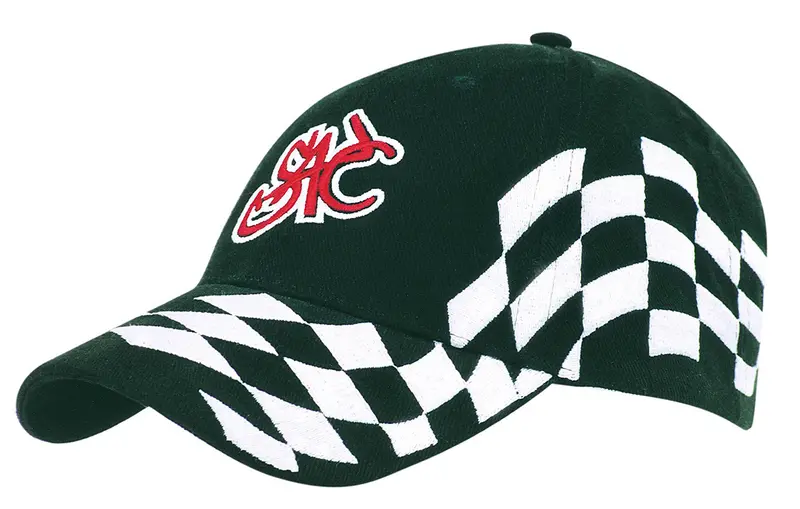 Brushed Heavy Cotton with Checks – Baseball Caps – available in multi colour