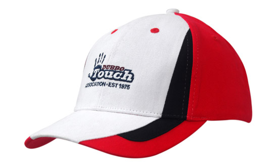 Brushed Heavy Cotton with Fabric Inserts on Crown & Peak