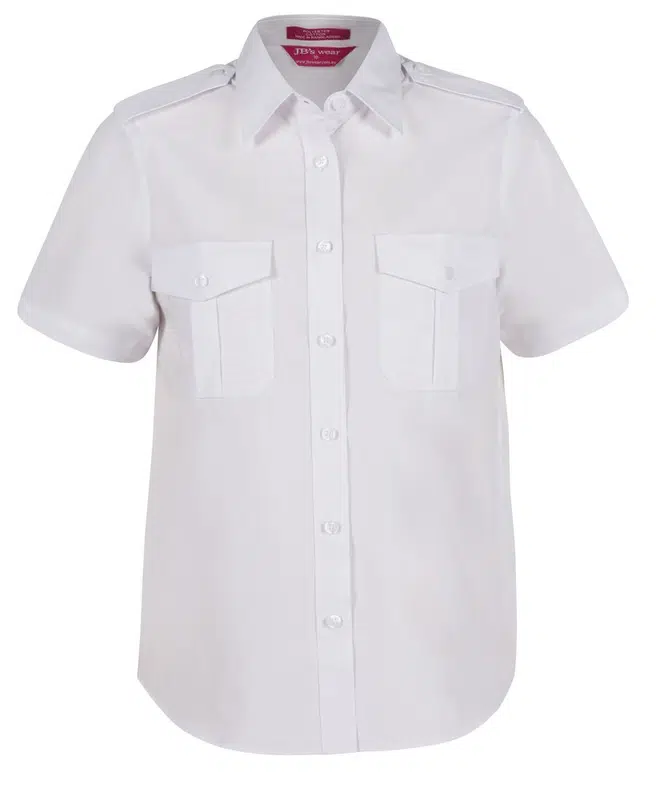 JB's Ladies S/S Epaulette Shirt