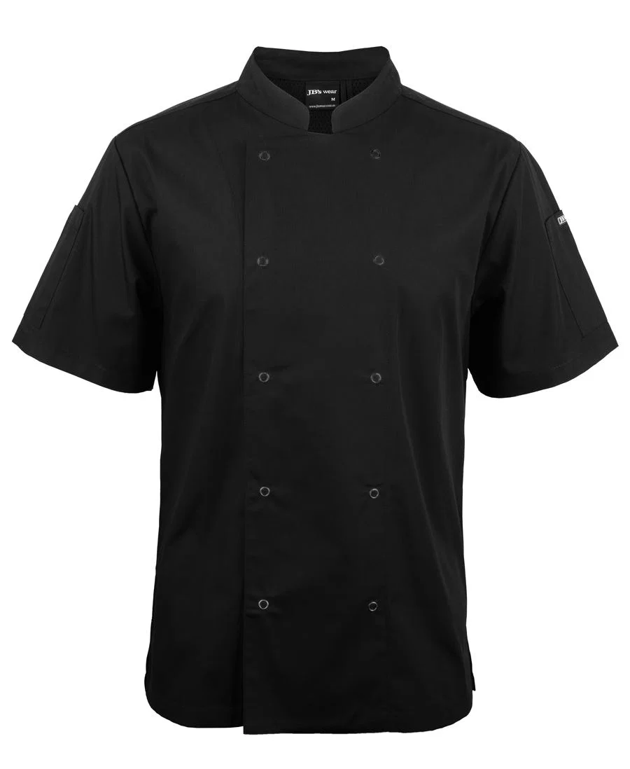 JB's S/S Snap Button Chefs Jacket