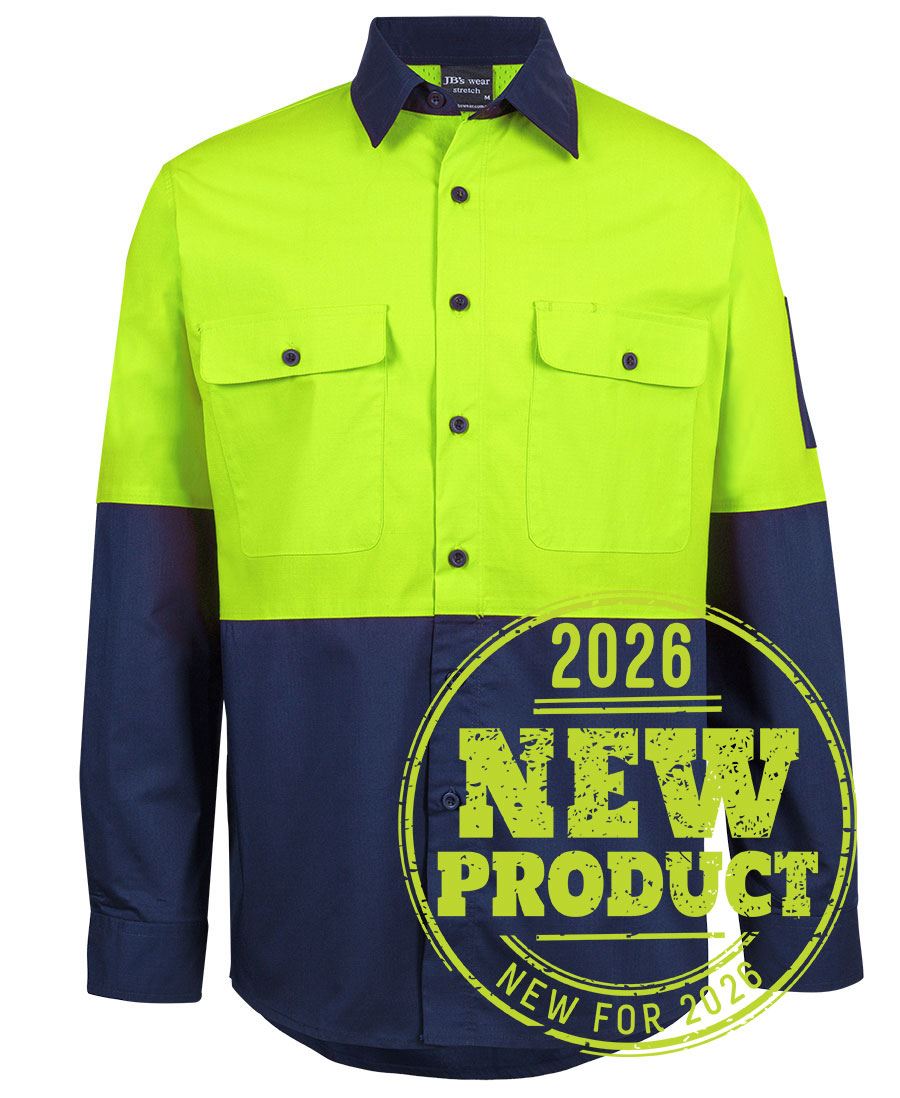 JB's HV CLASS F RIPSTOP L/S WORK SHIRT