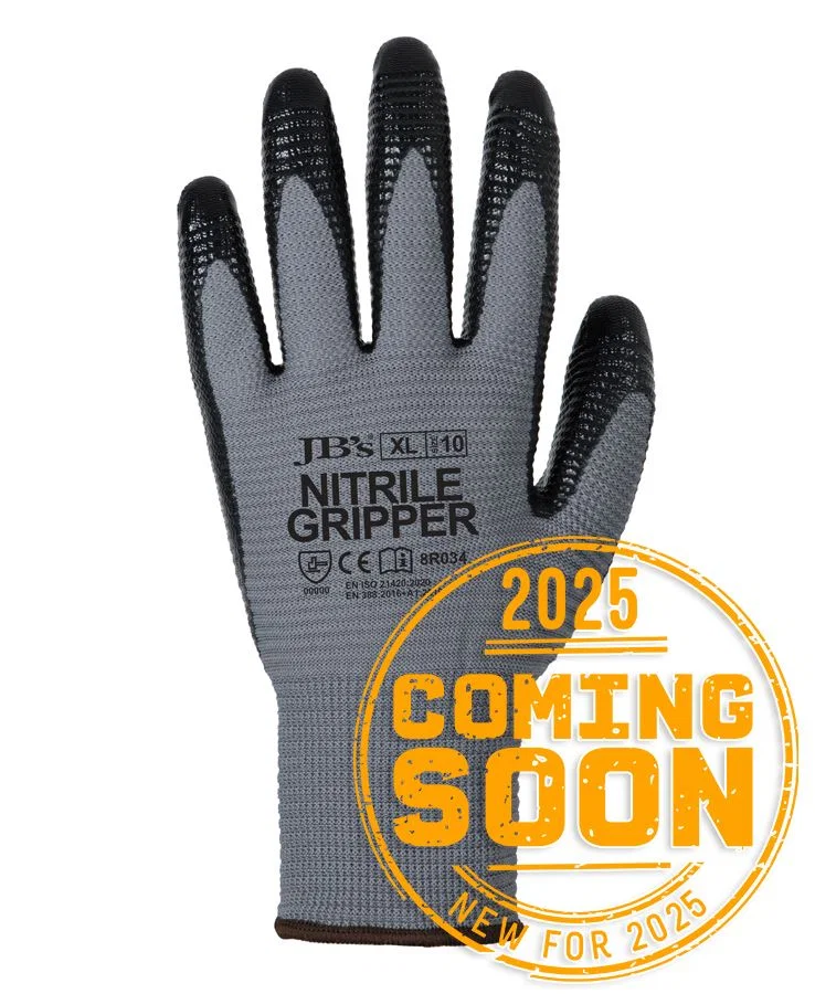 JB's Nitrile Gripper Glove (12 Pack)