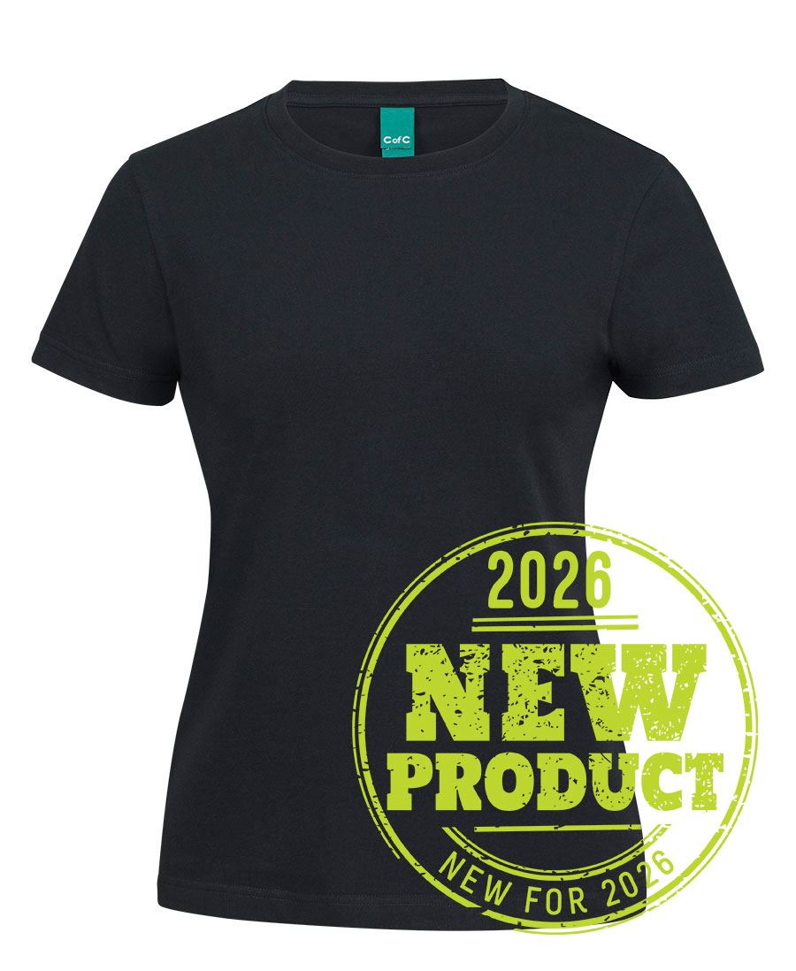 C of C LADIES COTTON S/S STRETCH TEE