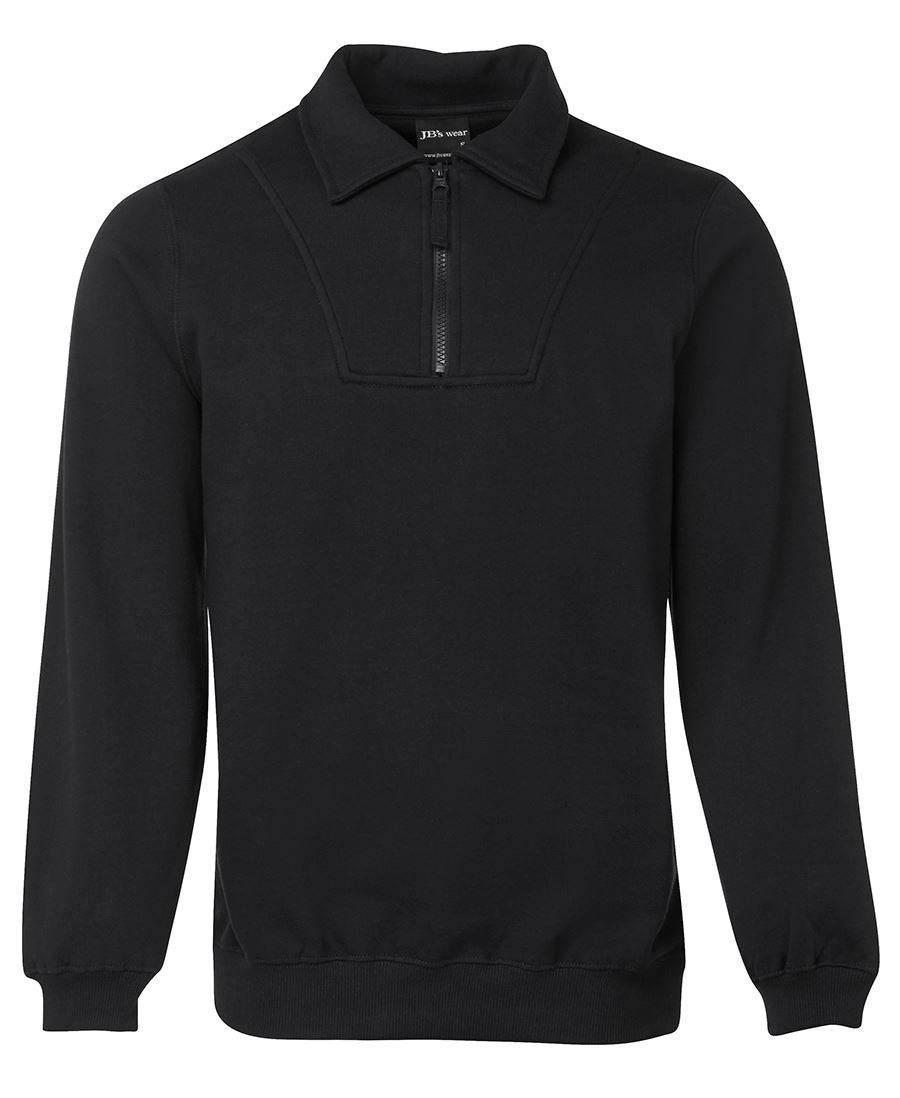 JB's 1/2 ZIP FLEECY SWEAT NAVY-S