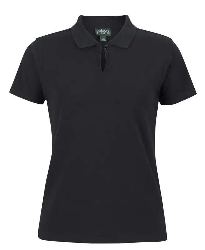 C of C Ladies Cotton S/S Stretch Polo