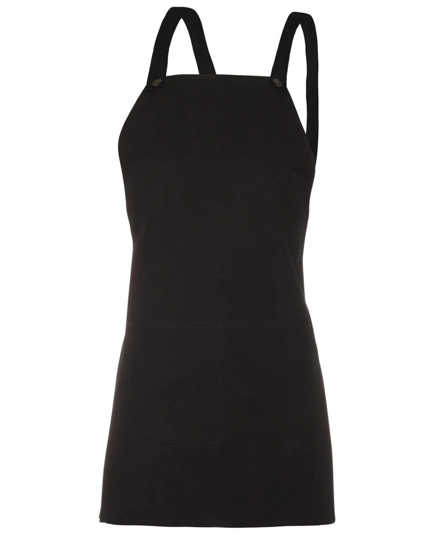 JB's Cross Back 65x71 Bib Canvas Apron (Without Straps)