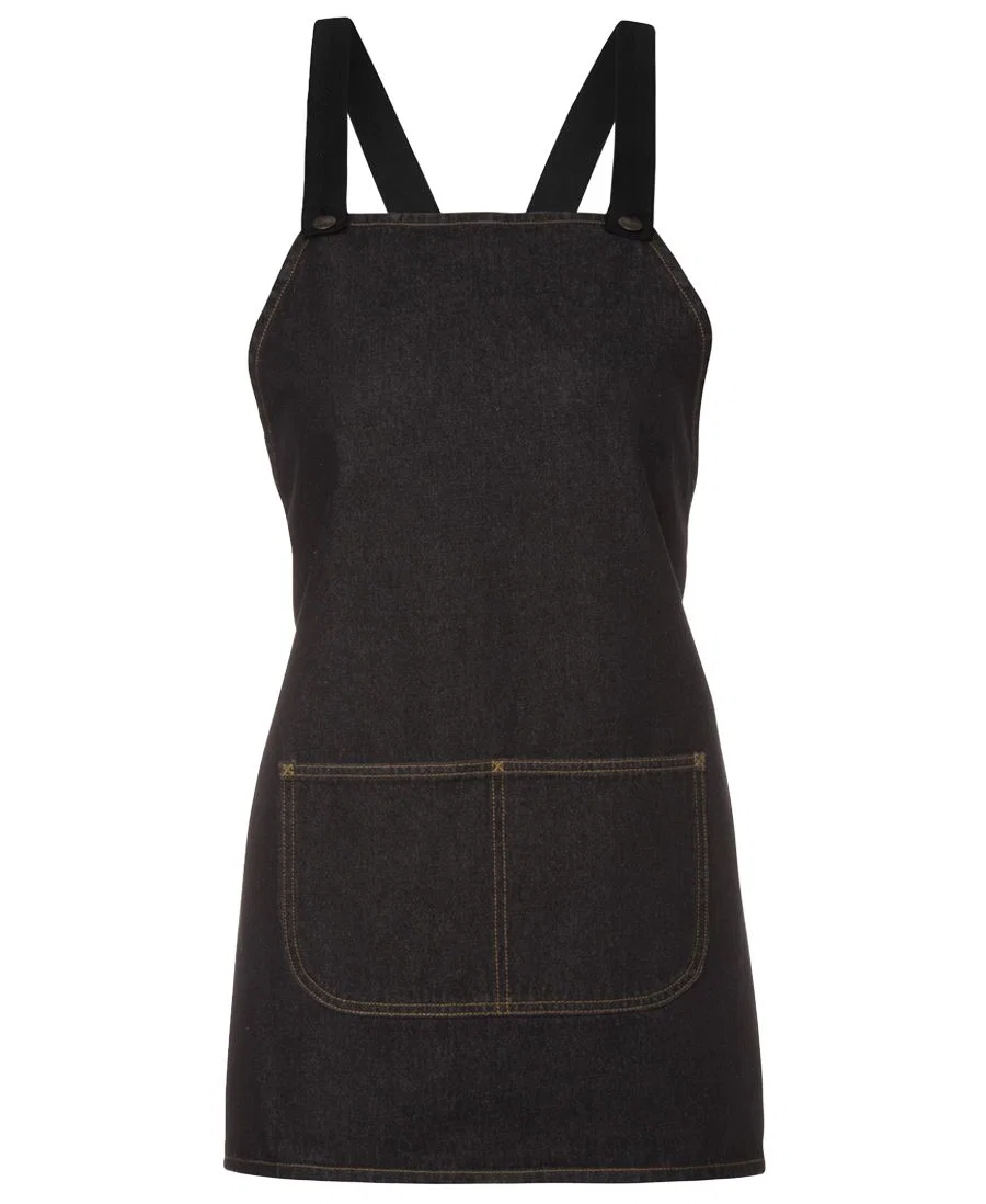 JB's Cross Back 65x71 Bib Denim Apron (Without Straps)