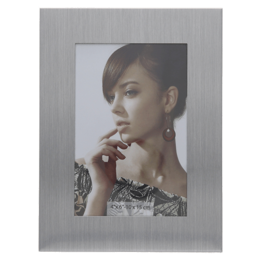 Brushed Silver Aluminium Frame – Picture Frames