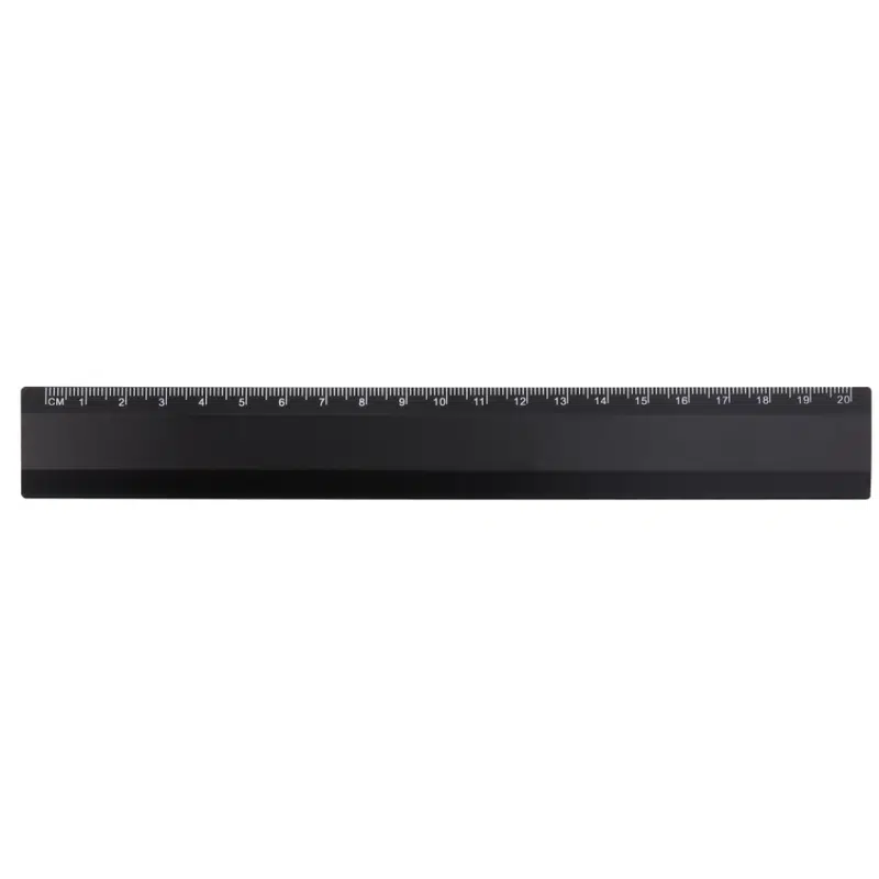 20cm Aluminium Ruler – Rulers