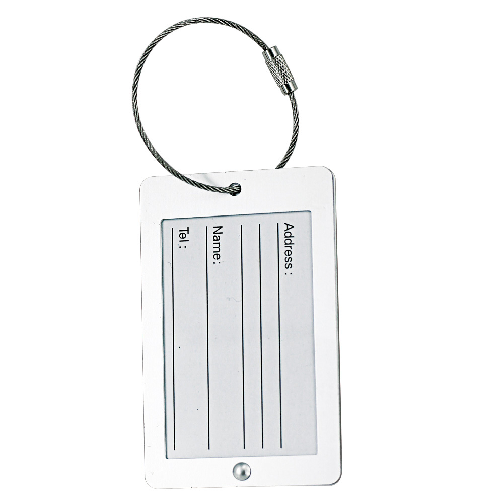 Aluminium Luggage Tag – Luggage Tags