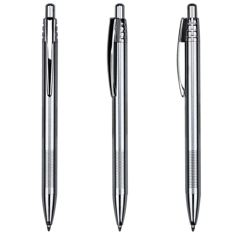 Riffle Stainless Steel Pen – Metal Pens
