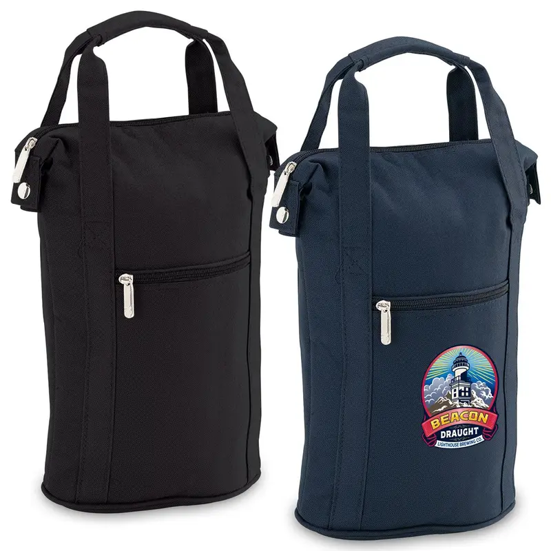 Wine Cooler – Cooler Bags – available in black, blue colours