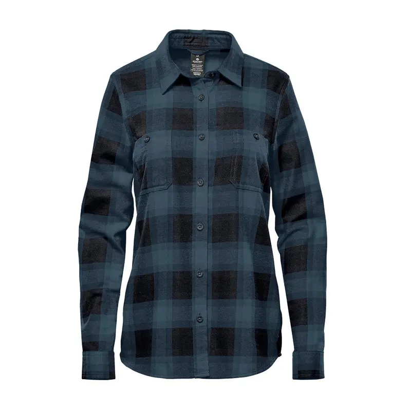 Women's Chesapeake L/S Shirt – Shirts – available in black, blue colours