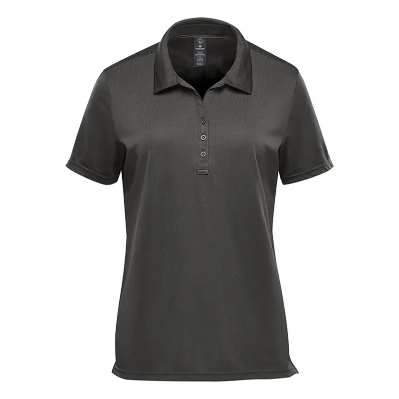 Women's Treeline Performance Short Sleeve Polo – Polo Shirts – available in black, blue, grey colours