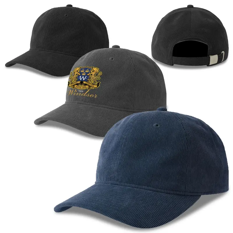 Creep-S Cap  - Recycled Corduroy – Baseball Caps – available in black, blue, grey colours