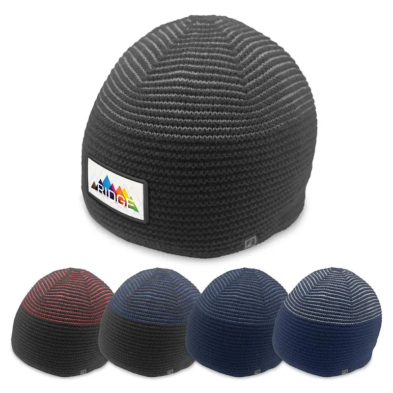 Ridge Beanie – Beanies – available in black, blue colours