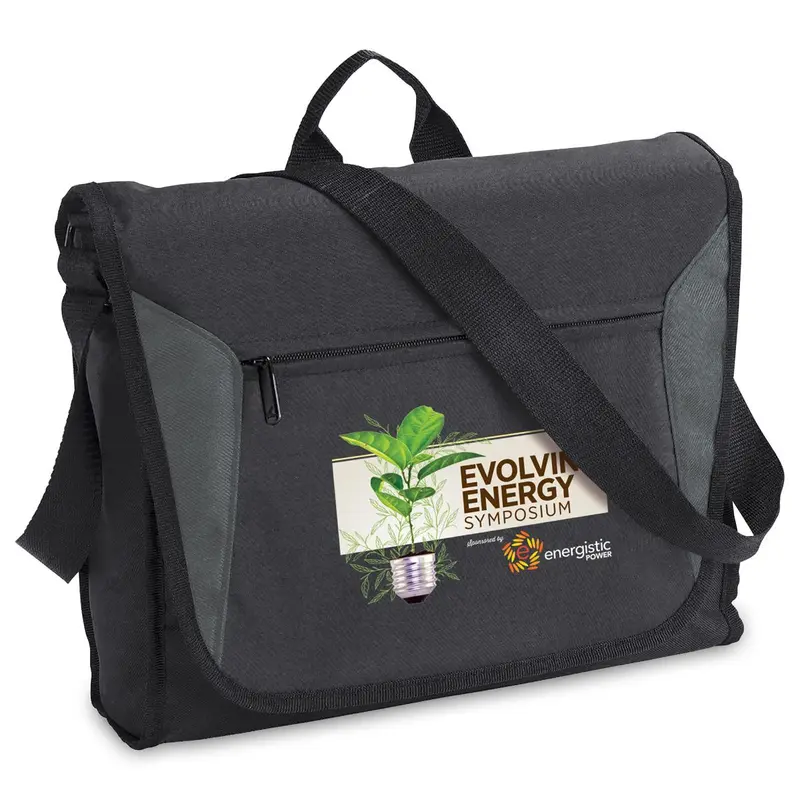 Platform Flap Satchel – Satchels – available in black colour