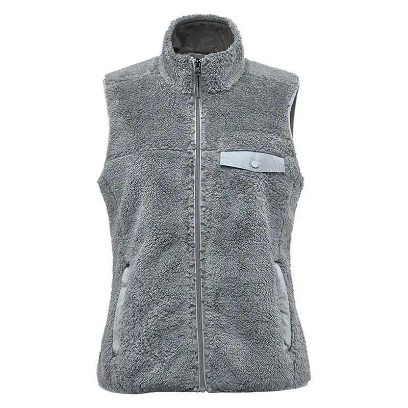 Women's Bergen Sherpa Fleece Vest – Vests – available in black, blue colours