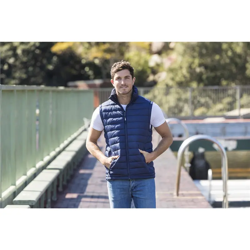 Loma Unisex Puffer Vest – Vests – available in black, blue colours