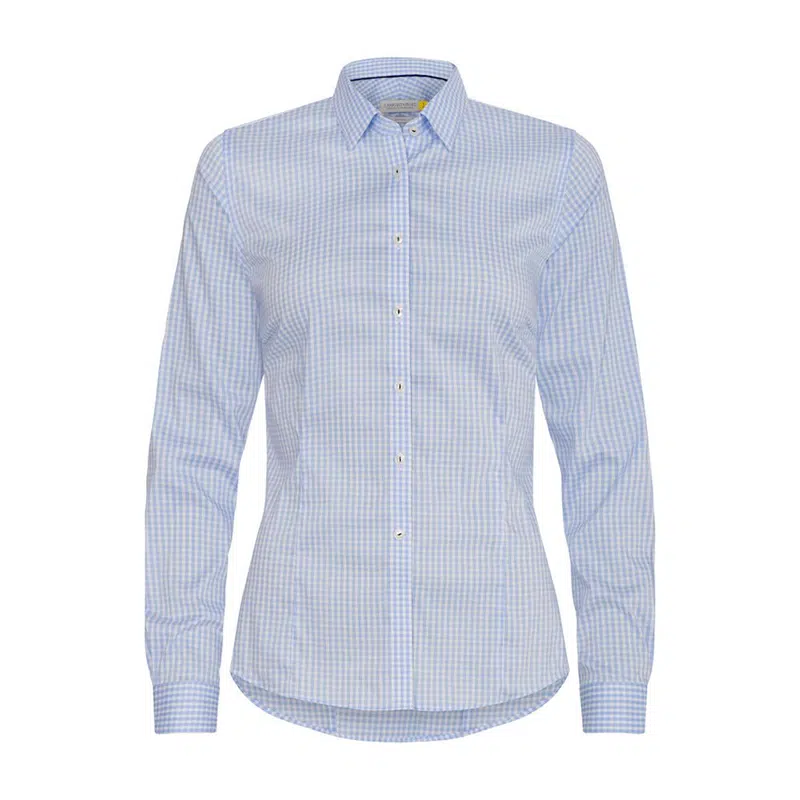 Yellow Bow 53 Women's Shirt – Shirts – available in blue colour