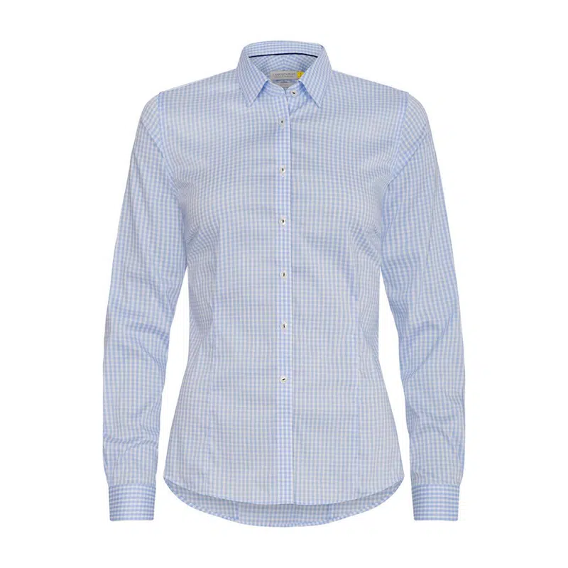 Yellow Bow 53 Women's Shirt – Shirts – available in blue colour