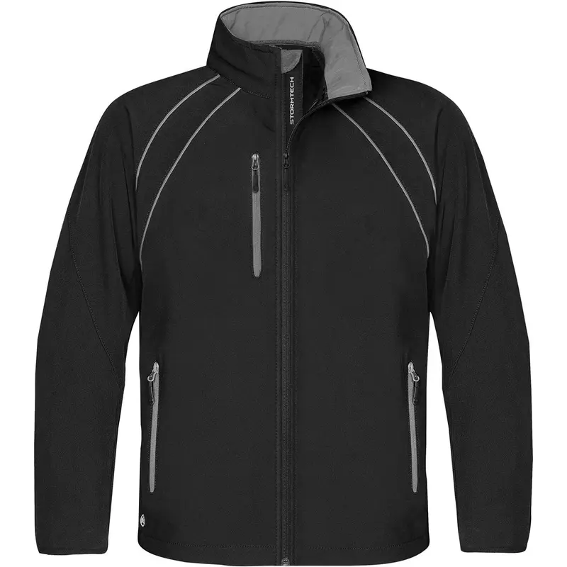 Men's Crew Softshell – Jackets – available in black colour