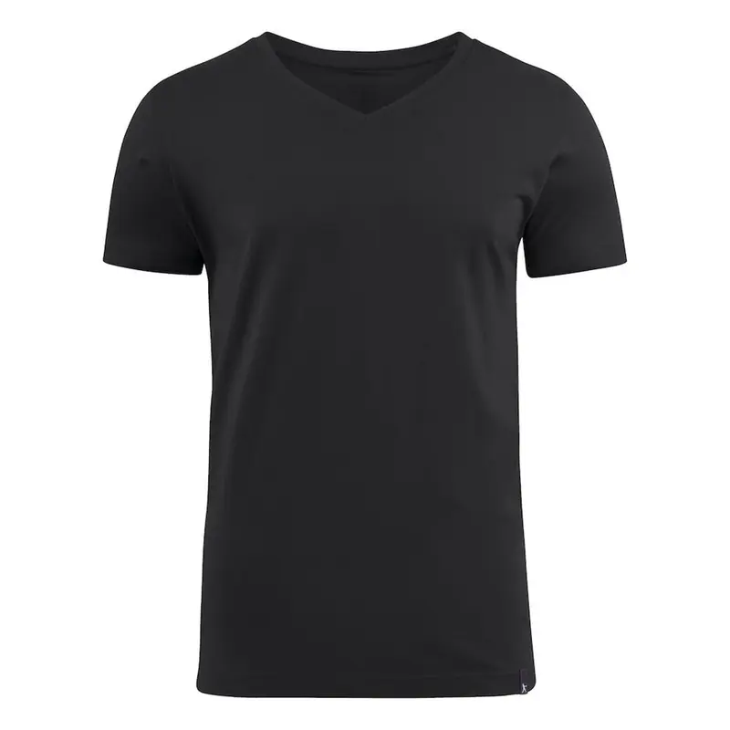 American V Men's V Neck Tee – T Shirts – available in black colour