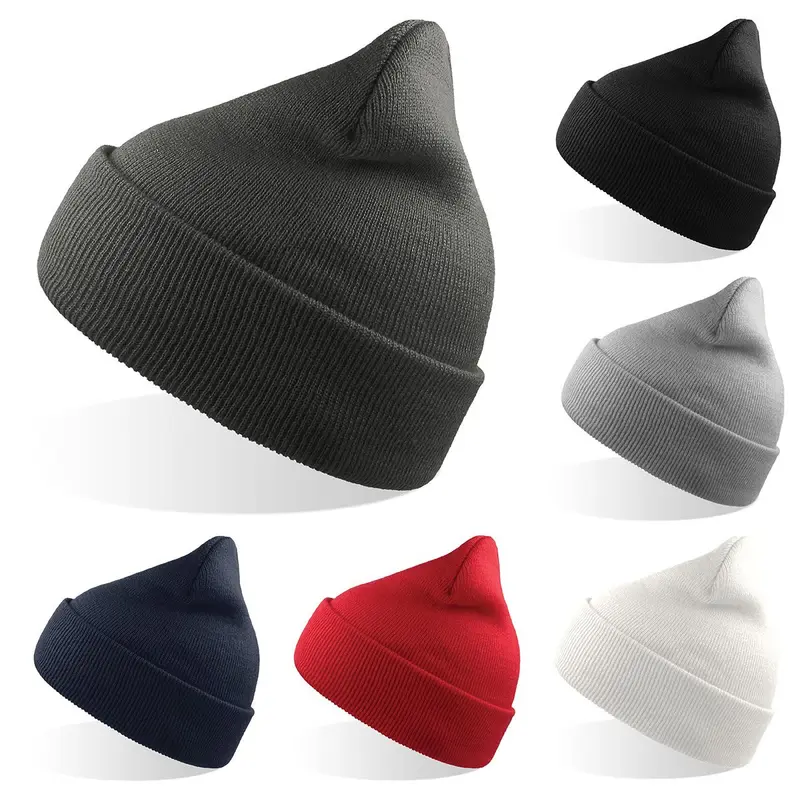 Wind-S Beanie - Recycled Polyester – Beanies – available in black, blue, grey, red colours and 1 more