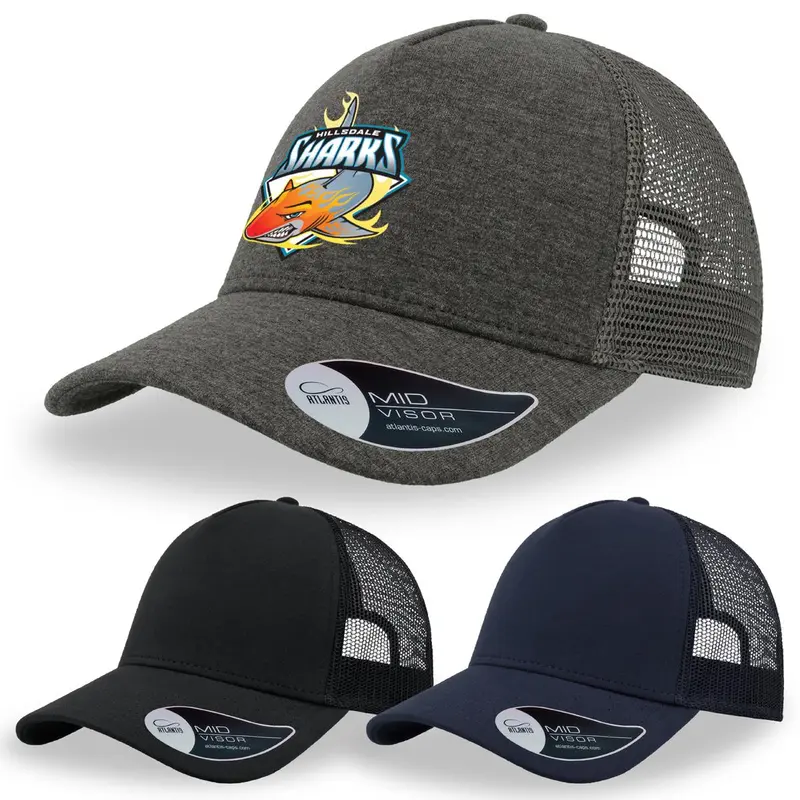 Rapper Jersey – Trucker Caps – available in black, blue, grey colours