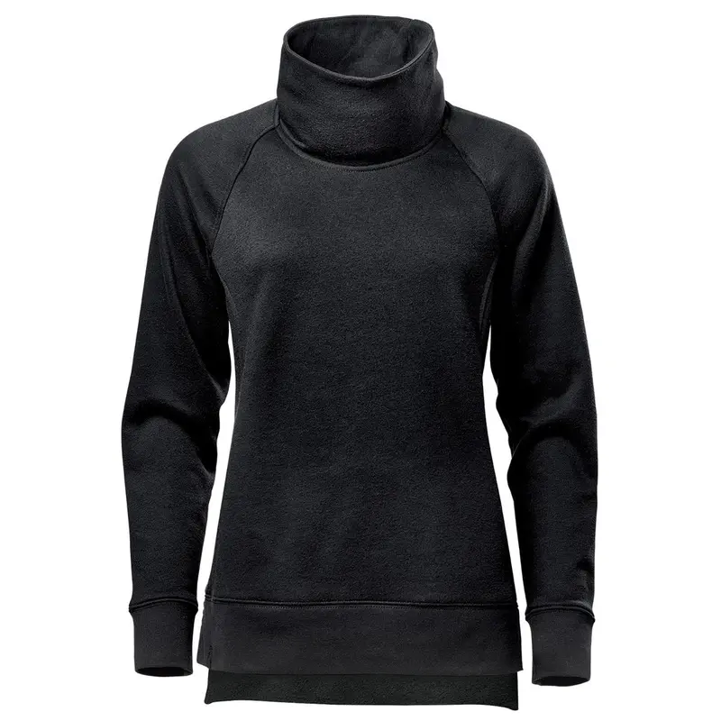 Women's Monashee Cowl Neck Pullover – Pullovers – available in black colour