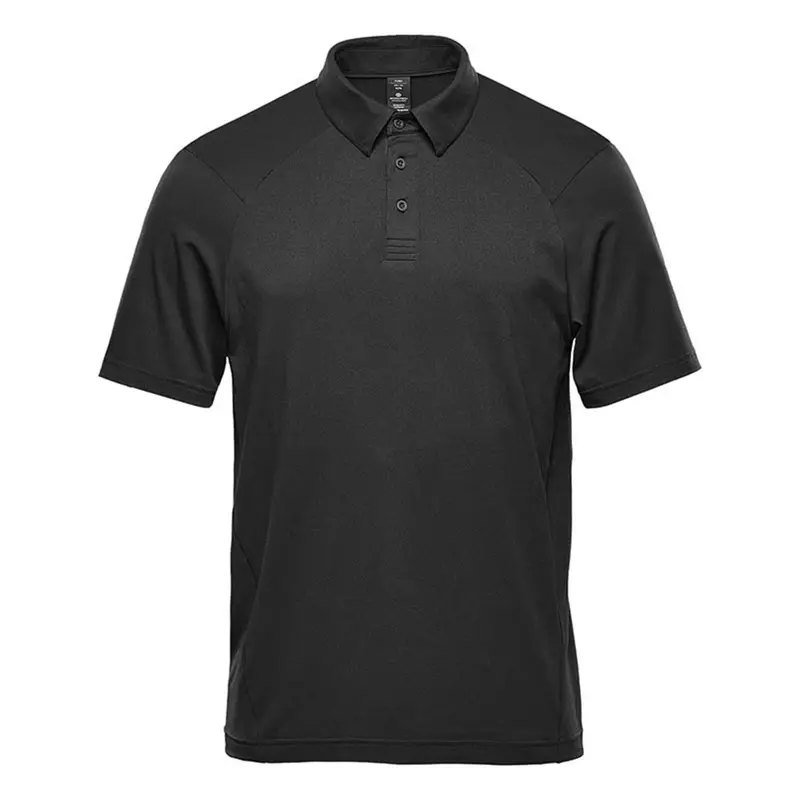 Men's Camino Performance Short Sleeve Polo – Polo Shirts – available in black, blue, grey colours