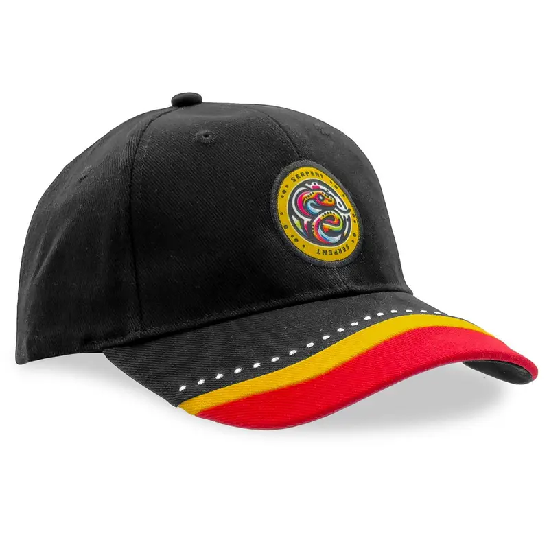 Serpent – Baseball Caps – available in black colour