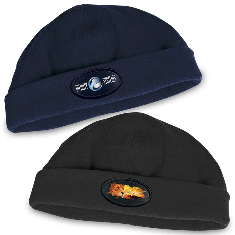 Polar Fleece Beanie – Beanies – available in black, blue colours