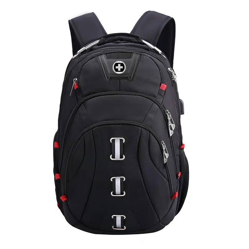 Swissdigital Pixel Backpack – Backpacks – available in black colour