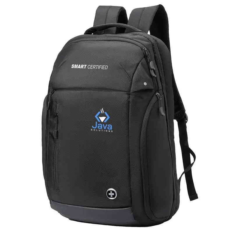 Swissdigital Stealth Java Backpack – Backpacks – available in black colour