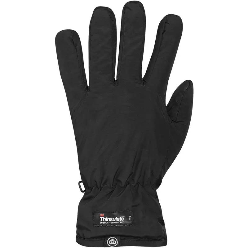 Helix Fleece Lined Gloves – Accessories – available in black colour