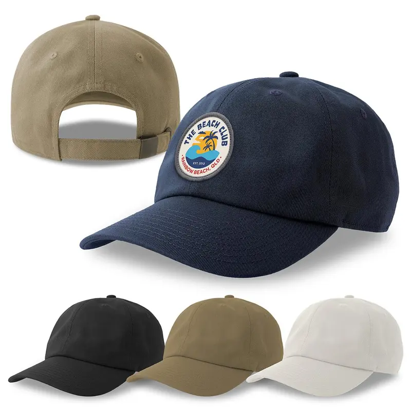 Dad Hat-S - Organic/Recycled Cotton – Baseball Caps – available in beige, black, blue, white colours