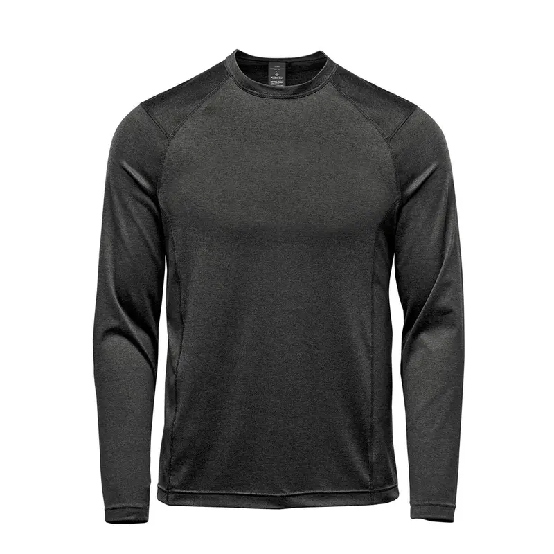 Men's Milano L/S Crew Neck – Pullovers – available in black, blue, green, orange colours