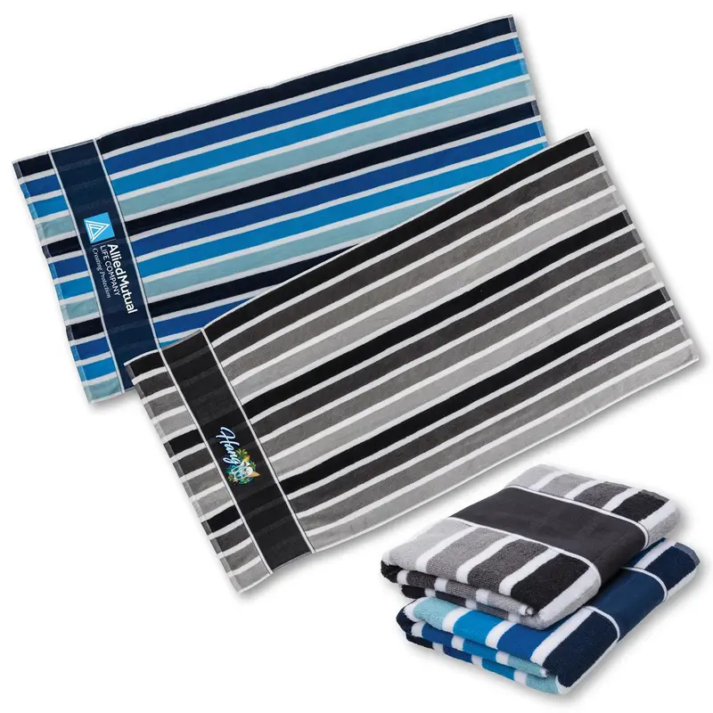 Cabana Towel – Towels – available in black, blue colours