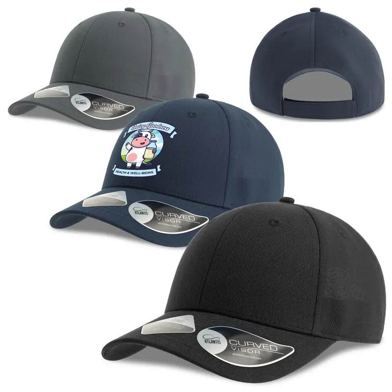 Joshua Recycled Cap – Baseball Caps – available in black, blue, grey colours
