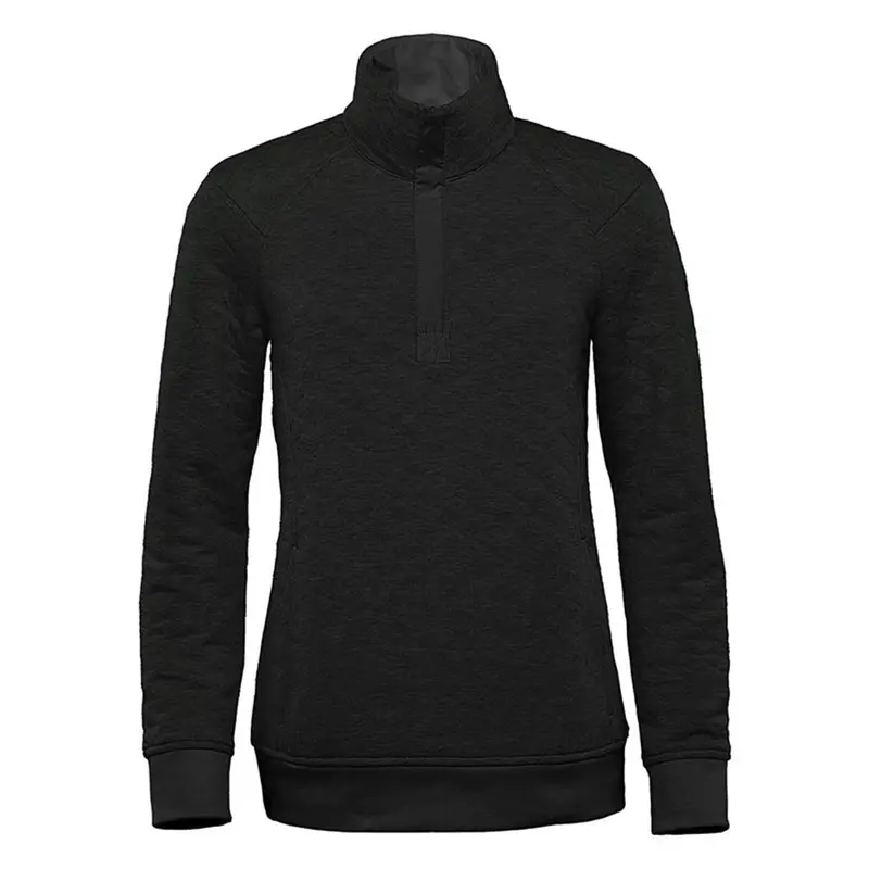 Women's Montebello Thermal 1/4 Zip Pullover – Pullovers – available in black, grey colours