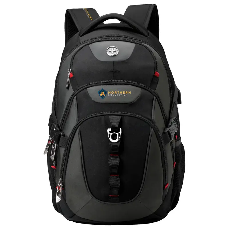 Swissdigital Vector Backpack – Backpacks – available in black colour