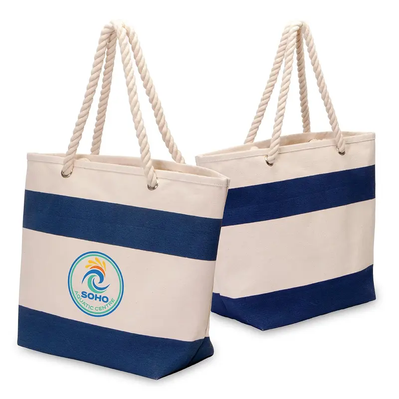Soho Cotton Canvas Tote – Tote Bags – available in beige colour