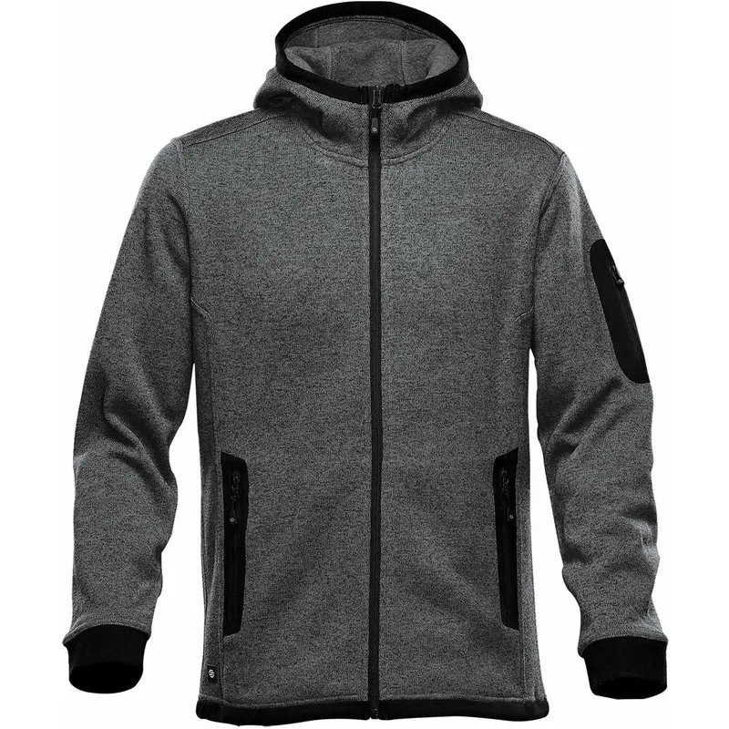Men's Juneau Knit Hoody – Hoodies – available in blue, grey colours