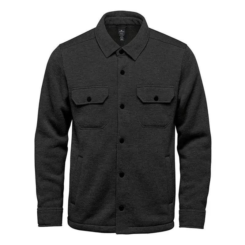 Unisex Avalante Fleece Shacket – Misc Clothing – available in black, blue colours