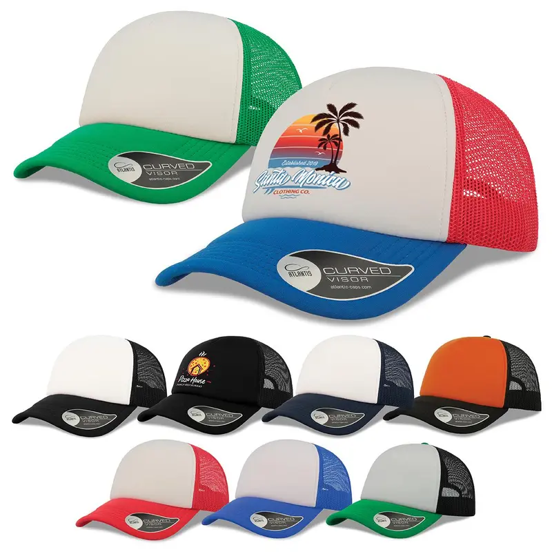Rapper – Trucker Caps – available in black, blue, green, orange colours and 2 more