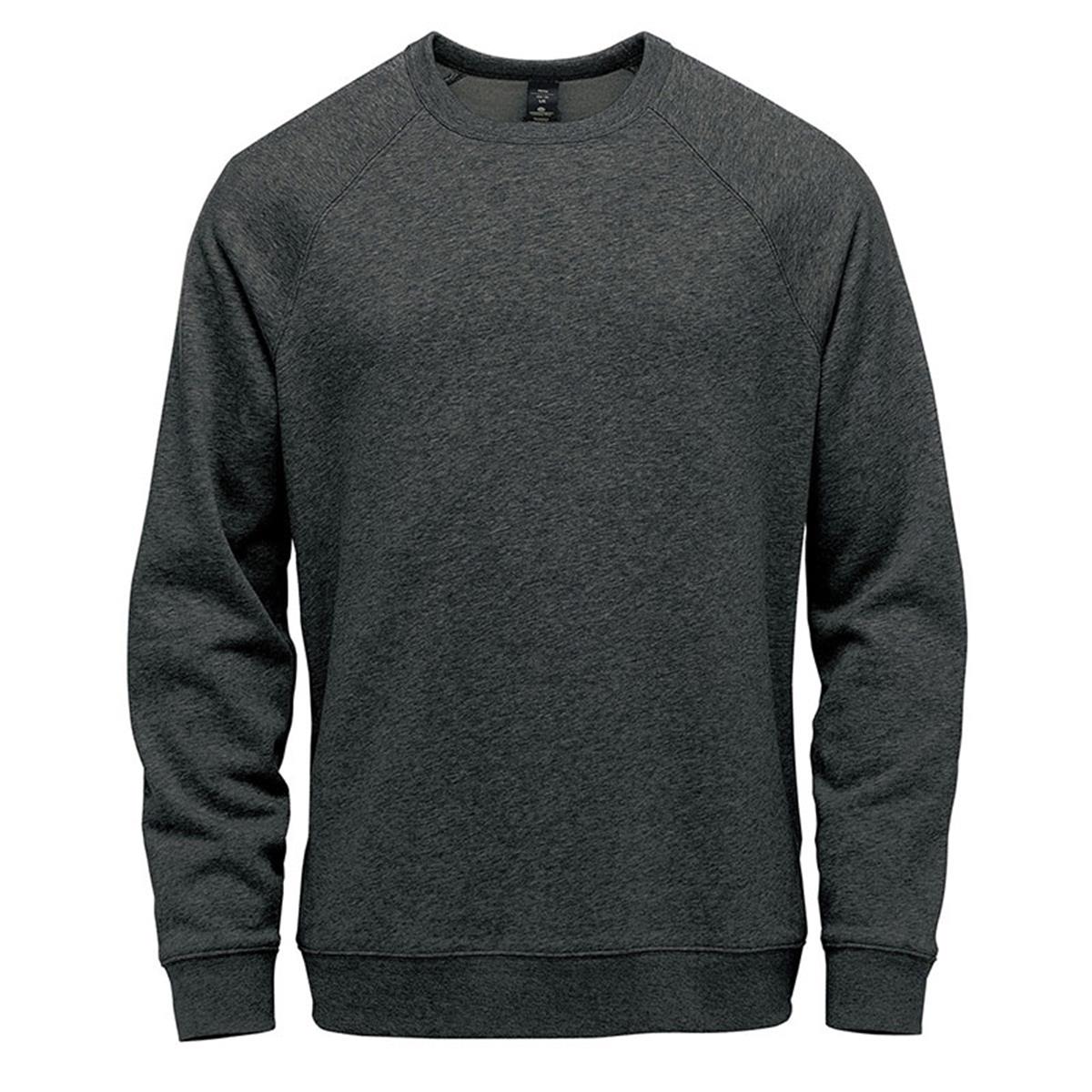 Men's Monashee Fleece Crew Neck Sweater – Pullovers – Stormtech – available in Black, Denim Heather – photo 1 of 14