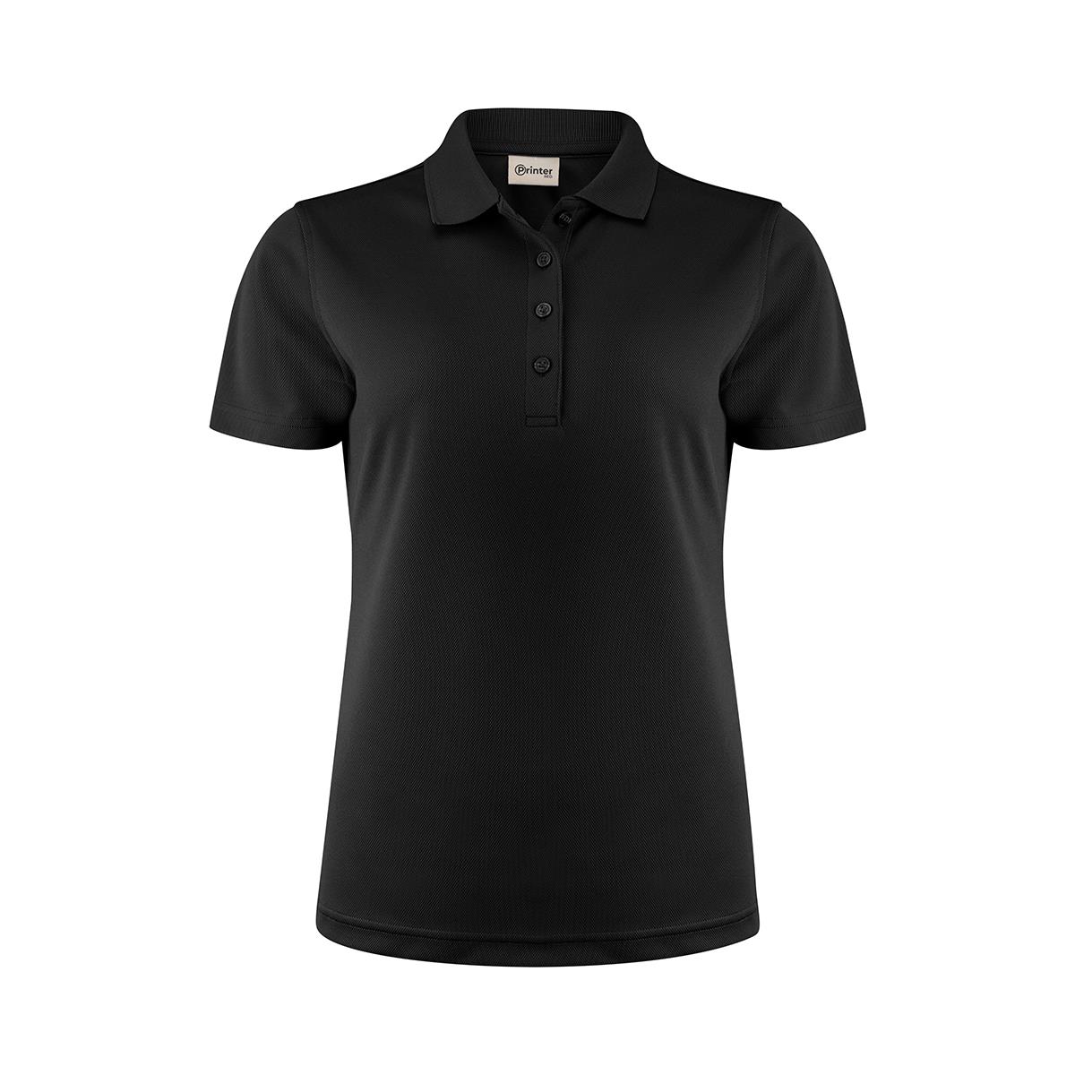 Women's Smash Polo – Polo Shirts – Printer Activewear – available in Black, Grey Melange, Navy, Red and 1 more – photo 1 of 8